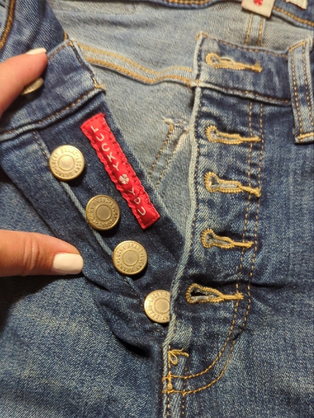 Lucky Brand Skinny Jeans - Picture 3 of 6